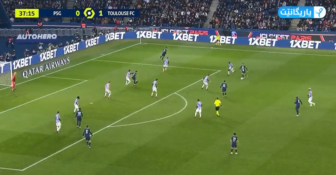 Hakimi irgalmatlan nagy gólt rúgott a Toulouse ellen –  VIDEÓ