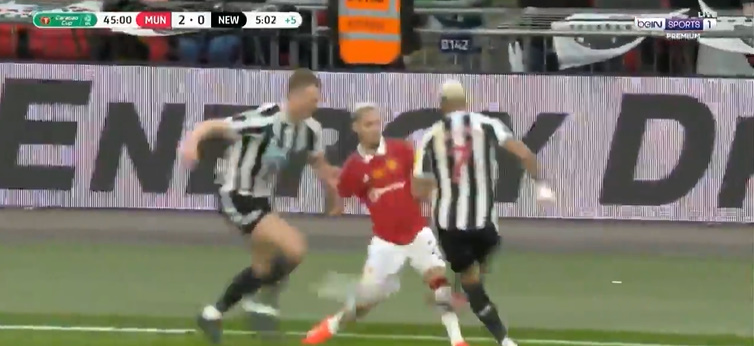 Antony úgy játszott a Newcastle játékosaival mintha óvodások lettek volna – VIDEÓ