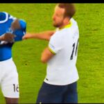 Az Everton játékosa pofon vágta Kane-t egy piros lapért – VIDEÓ