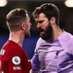 Henderson és Alisson egymással veszekedtek a Chelsea elleni meccsen – VIDEÓ