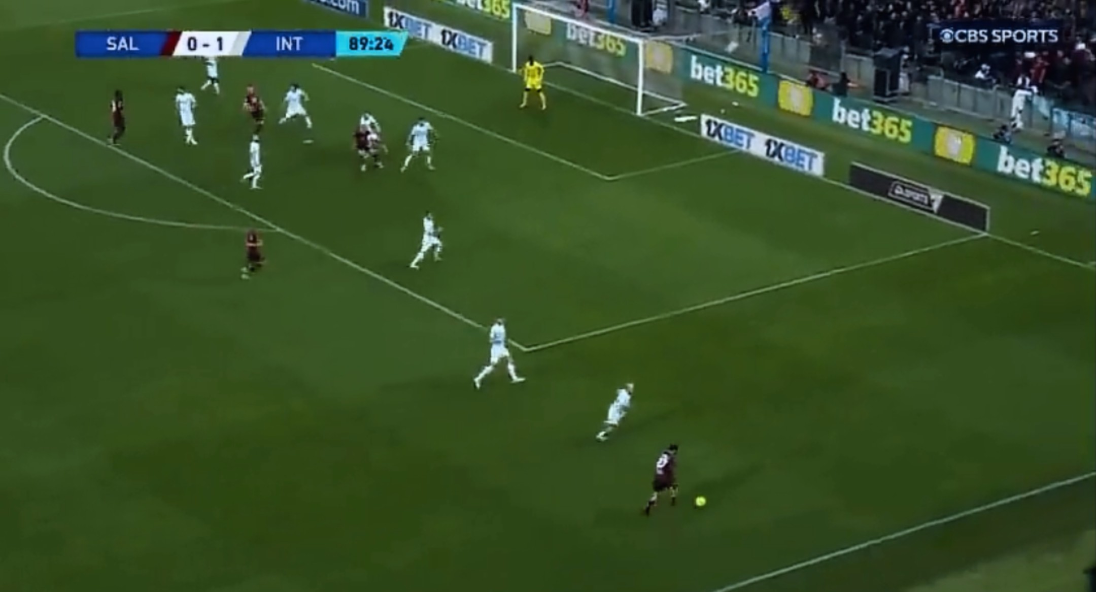 Candreva elképesztő gólt szerzett az Inter ellen a 90.percben – VIDEÓ