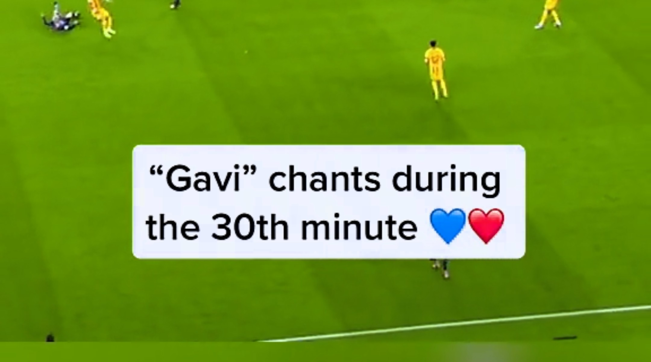 A 18 éves Gavit éltette a Camp Nou közönsége – VIDEÓ