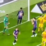 Nem ment be a kapuba a labda, Gavi így reagált – VIDEÓ