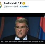 A Real Madrid erős videóval üzent a Barcelonának – VIDEÓ