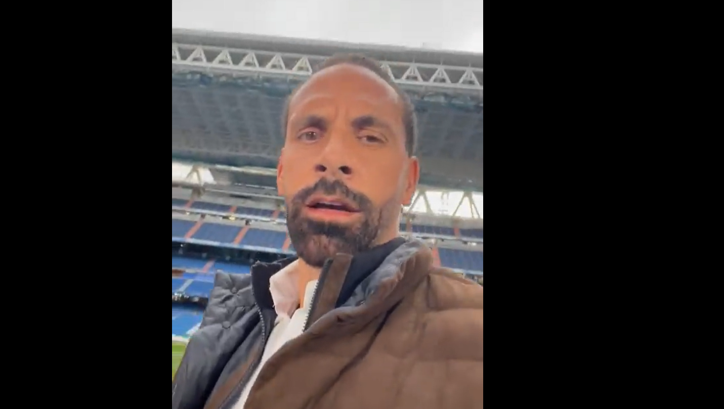 Rio Ferdinand gesztusa után, minden Real Madrid szurkoló imádja –  VIDEÓ