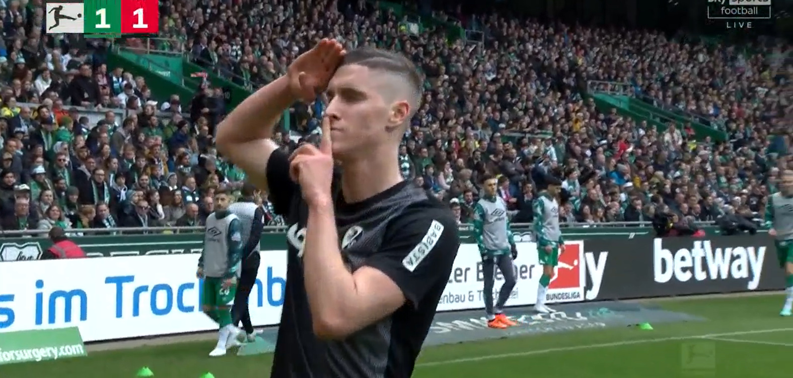 Sallai Roland gólt szerzett a Werder Bremen ellen –  VIDEÓ